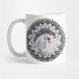 Mandala - Swan Mug